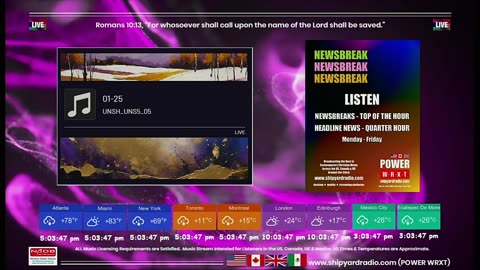 Contemporary Christian Music - Shipyard Radio LLC - POWER WRXT