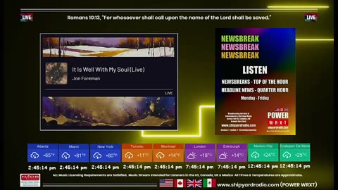 Contemporary Christian Music - Shipyard Radio LLC - POWER WRXT