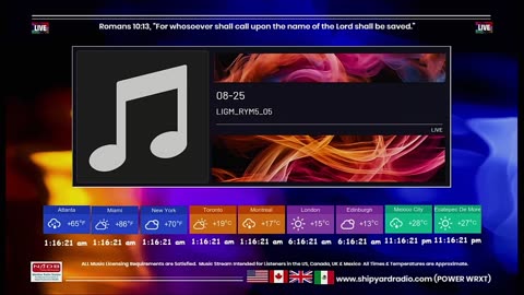 Contemporary Christian Music - Shipyard Radio LLC - POWER WRXT