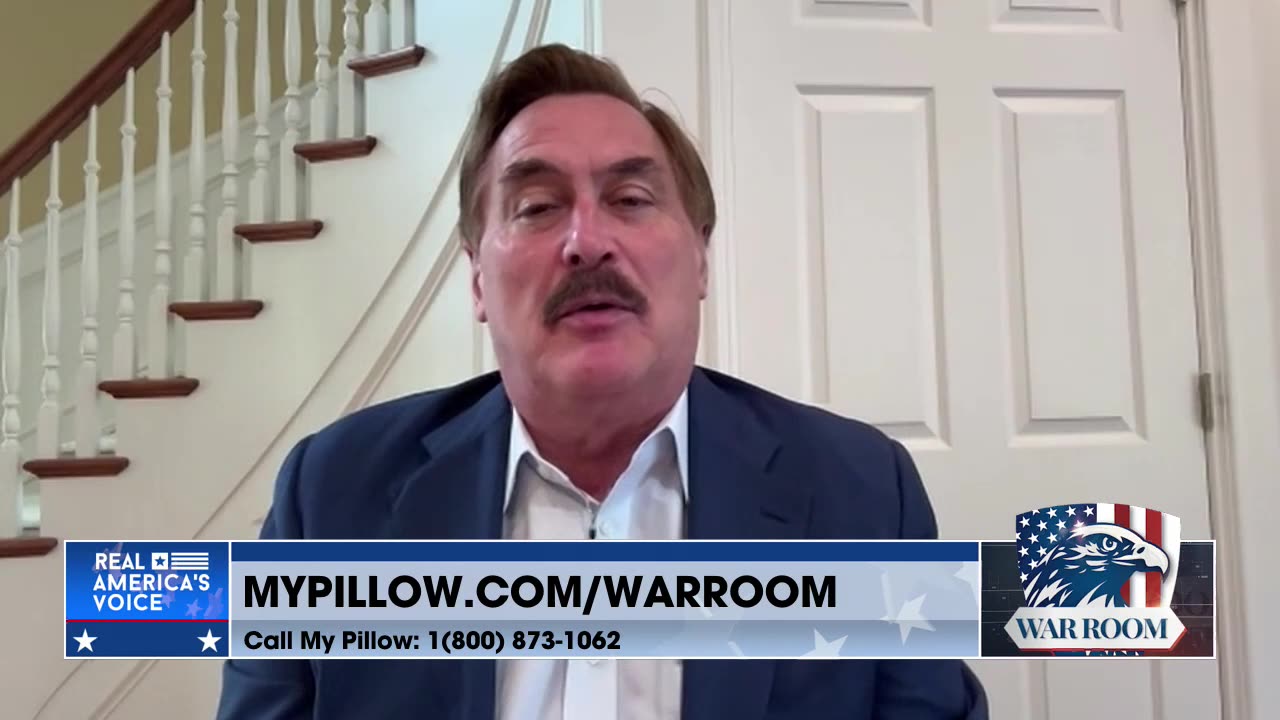 Mike Lindell: Free Shipping For The WarRoom Posse On MyPillow Products