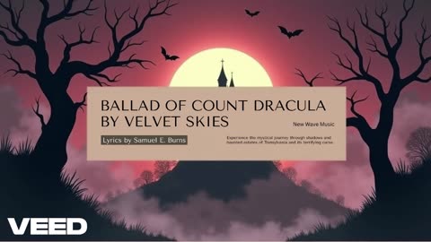 "Ballad of Count Dracula" Lyrics by Samuel E. Burns