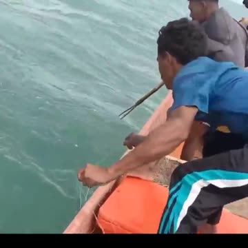 Caught a Monster Fish in the Middle of a Huge Storm!