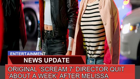 Original Scream Director Quit About a Week a
