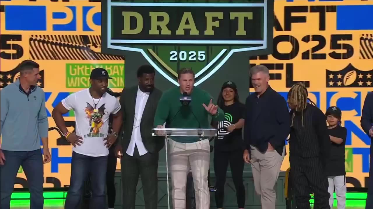 Trump Steals The Show At The NFL Draft After Legend Shares 'Message' From POTUS