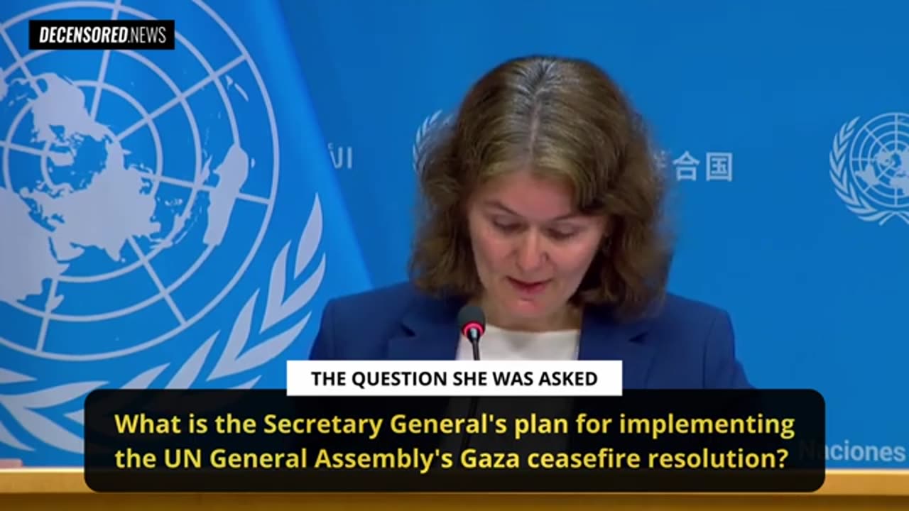 UN Chief’s Office Pressed on Israeli Attacks on Iran, Gaza Ceasefire Resolution