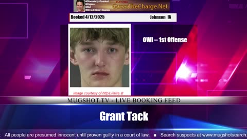 Mugshot TV - Live Arrest Booking Video Stream