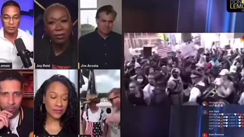 J6 Patriot Stands Up to 6 Leftist Talking Heads