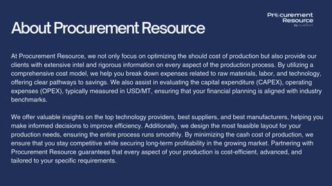 Latest Comprehensive Alum Production Cost