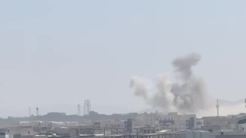 Attacks are currently underway in the city of Karaj