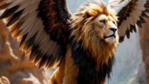 AI Fusion | Eagle and Lion (Eaglion)