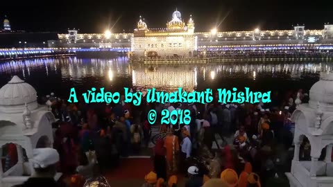 Celebration of Guru Nanak Jayanti In Golden Temple Amritsar