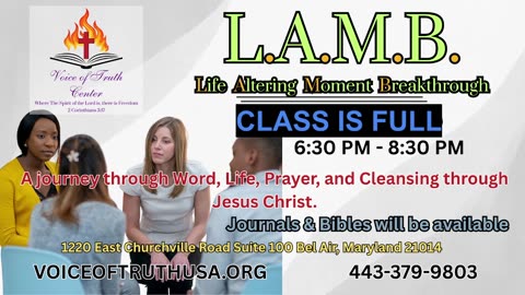 Voice of Truth Center - Sunday Morning Word - 8/24/2025