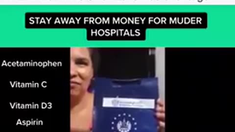They are giving Covid Patients in other Countries, Whole packs of holistic medicine