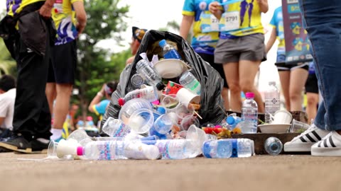 This video shows a clean and beautiful environment, completely free of trash and clutter. 
