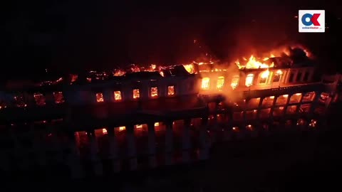 Military Set To Take Control as Nepali Parliament Burns into the Night