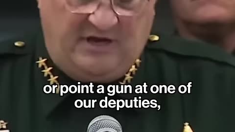 Florida Sheriff Issues Strong Warning to Rioters Harassing Officers