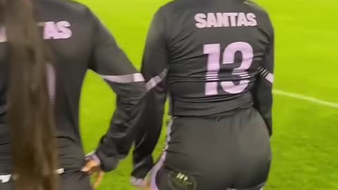 Soccer Women with Toned and Big Butts