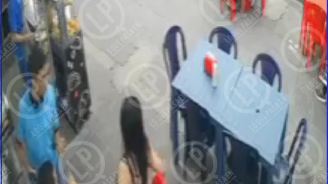 Delincuente robó a los clientes de un local de comidas en Bucaramanga