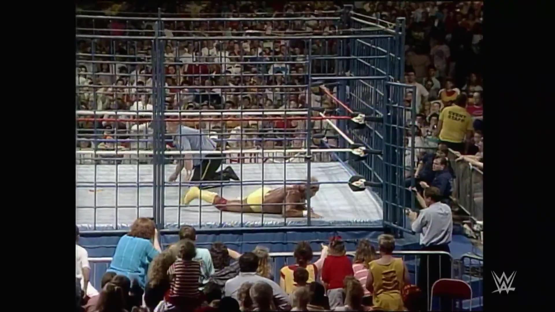 FULL EVENT; Saturday Night’s Main Event ¦ Hogan vs. Boss Man in a Steel Cage and more!