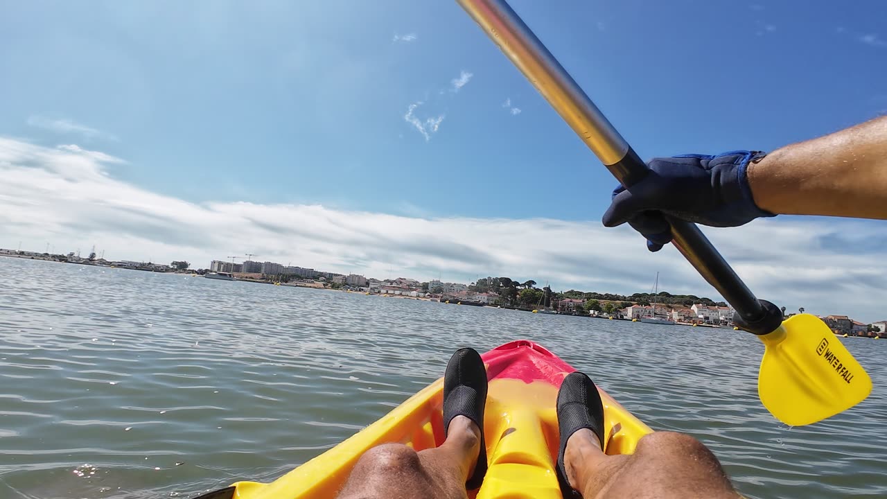 Kayak Ride on The South Side, Portugal - Margem Sul, S02E07 Seixal 22th of June 2K25 Part 1.2