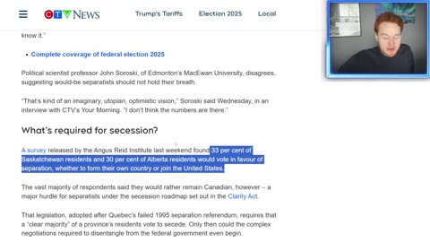 [2025-04-10] Alberta *SECESSION* update as Carney builds big lead in polls
