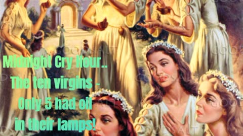 🔺The ten virgins refer to believers in Christ - only five were ready for the coming of their Heavenly Bridegroom!