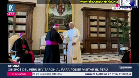 OBISPOS DEL PERÚ INVITAN OFICIALMENTE AL PAPA LEÓN XIV A VISITAR NUESTRO PAÍS