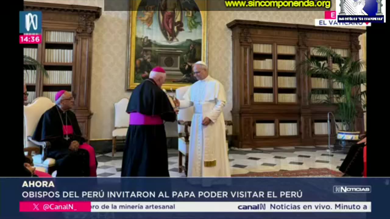 OBISPOS DEL PERÚ INVITAN OFICIALMENTE AL PAPA LEÓN XIV A VISITAR NUESTRO PAÍS
