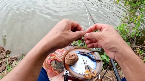 Bullhead Jigging in Lake Mud Flats
