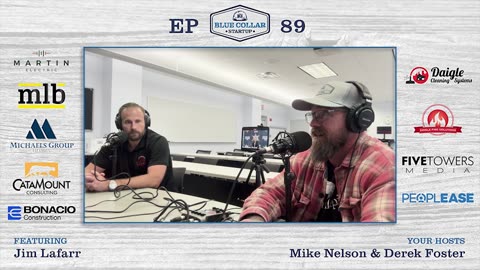 Blue Collar StartUp EP89: Behind the Badge - Warren County Sheriff Jim Lafarr
