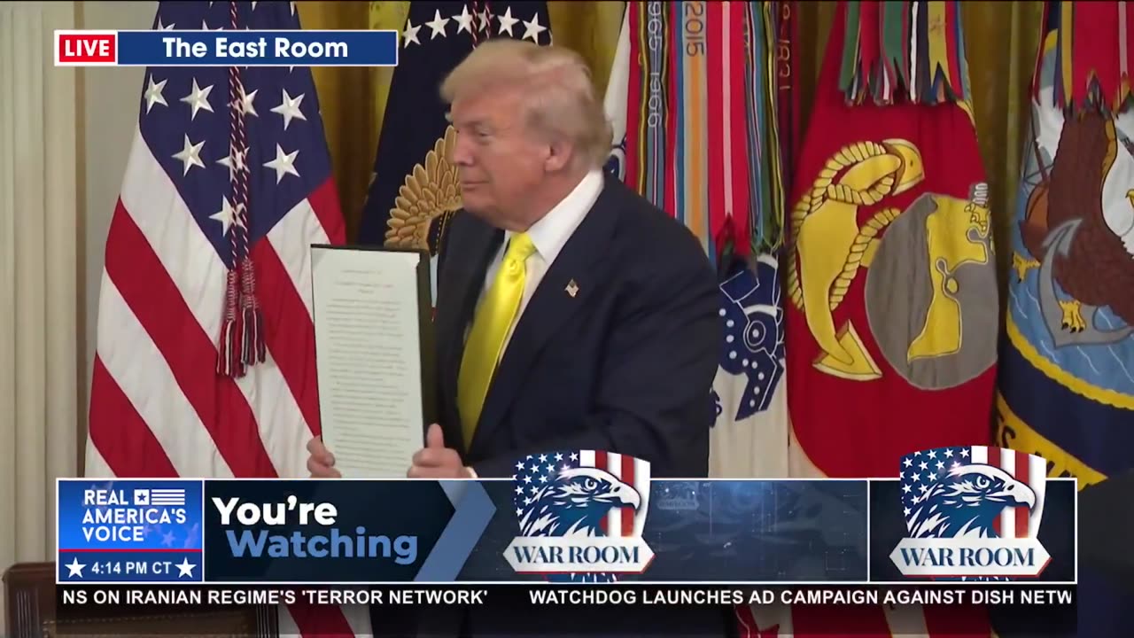 TRUMP SIGNS PROCLAMATION DECLARING AUGUST 7, 2025, AS NATIONAL PURPLE HEART DAY
