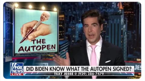 Who Wields The Biden Autopen?