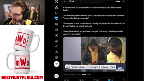 Man Wanted For S3xually Abusing a Dead Body on NYC Subway