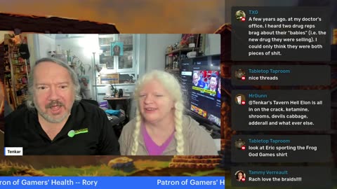 Gamers' Health Live - Rach Has Sleep Apnea - Tonight Sat Mat 31 @ 8PM ET