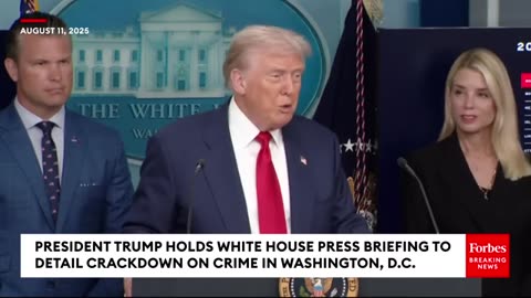 BREAKING NEWS: Trump Takes Multiple Questions From Reporters After Calling To Rid D.C. Of Homeless