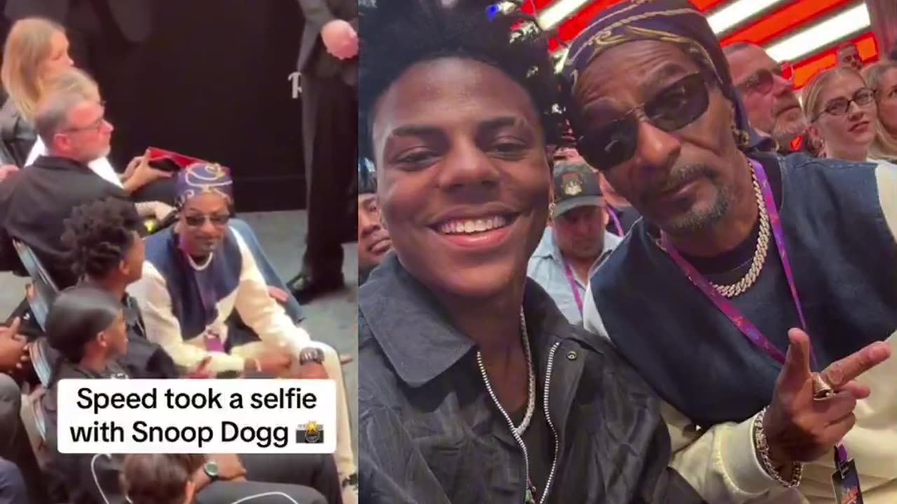 IShowSpeed thought he met Snoop Dogg and asked to take a picture with him 😭😭