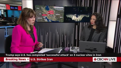 Strike on Iranian nuclear sites a 'spectacular military success,' Trump says