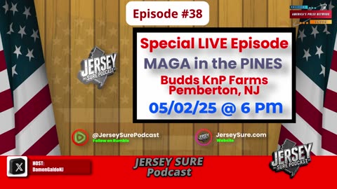 APN-Jersey Sure Podcast - LIVE @ MAGA in the PINES