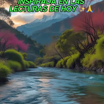 🙏✨Oración Inspirada en las Lecturas de Hoy ✨🙏
