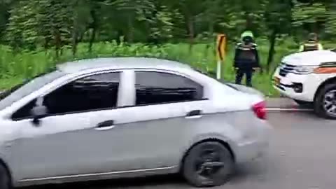 Accidente en la vía Turbaco