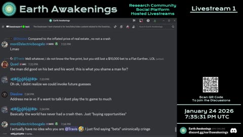 Earth Awakenings - Livestream 1 - #4295