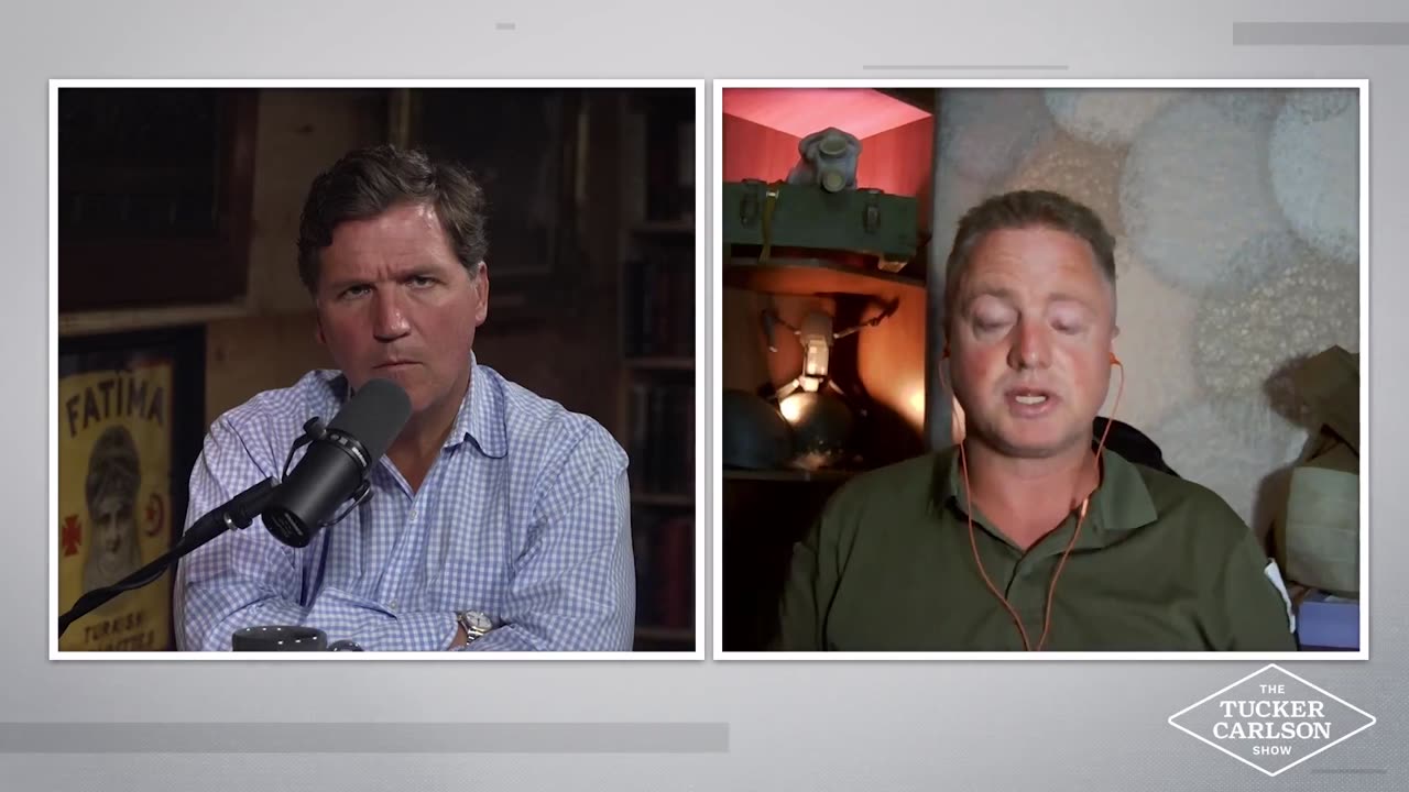 tUCKER TALKS TO Patrick Lancaster. ON wHYJournalists support the WAR!