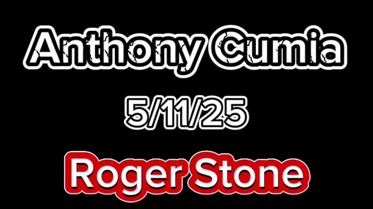 Anthony Cumia: on Jay Mohr, Mother’s Day & Roger Stone joins the show - 5/11/25