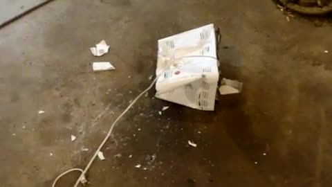 bread machine smashed