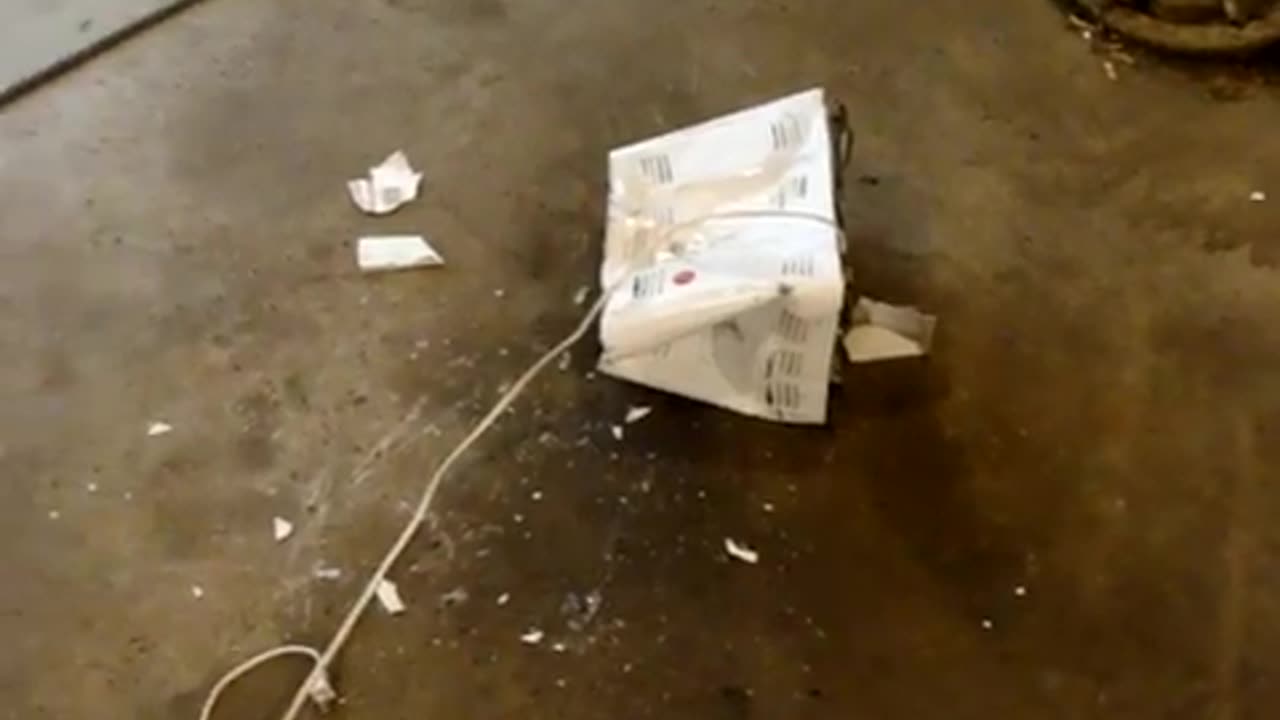 bread machine smashed