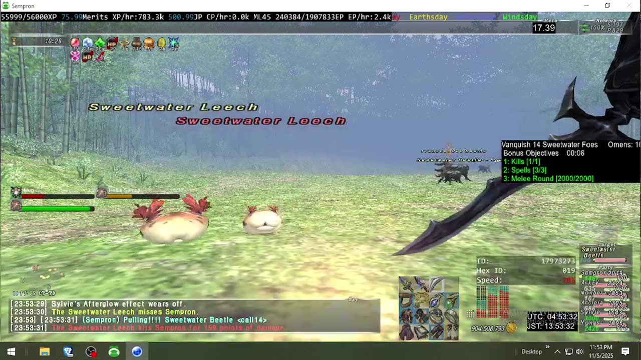 Playing Final Fantasy XI Online
