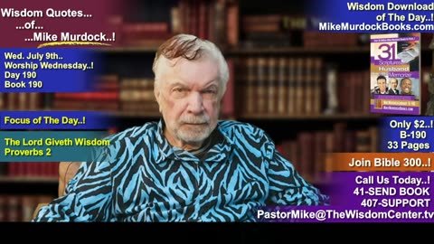 Re-Air: Wisdom Quotes of Mike Murdock..!!!