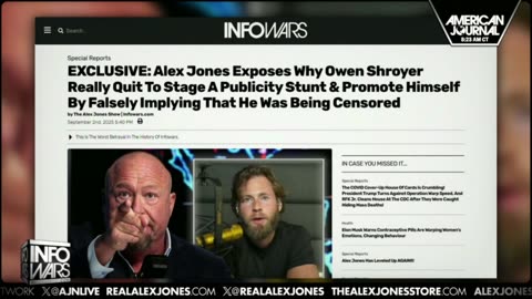 INFOWARS LIVE - 9/3/25: The American Journal with Harrison Smith / The Alex Jones Show / The War Room With Owen Shroyer