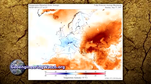 Geoengineering Creating Freeze Fry Extremes