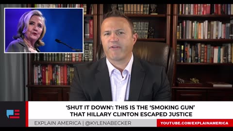SHUT IT DOWN This is the Smoking Gun That Hillary Clinton Escape.